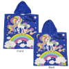 Kids Hooded Microfiber Ponchos