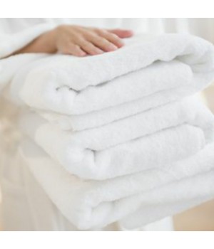 Imperfect Bundle of 10 White Snag Free Hand Towels