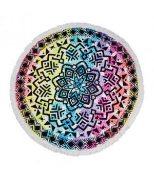 Round Beach Towels with Fringe