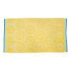 Amalfi Lemons Luxurious Velour Beach Towel