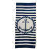 Captains Luxurious Velour Beach Towel